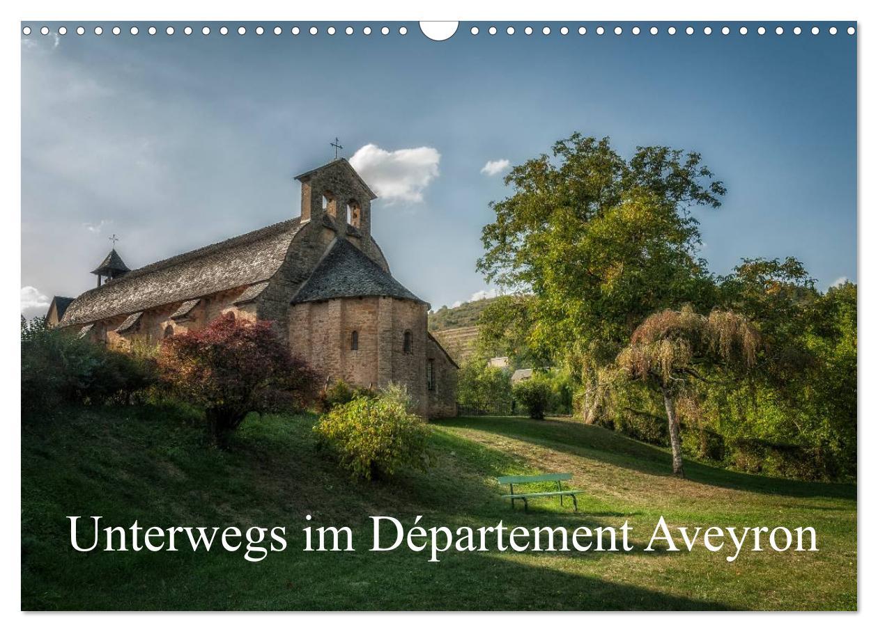 Cover: 9783435628759 | Unterwegs im Département Aveyron (Wandkalender 2025 DIN A3 quer),...