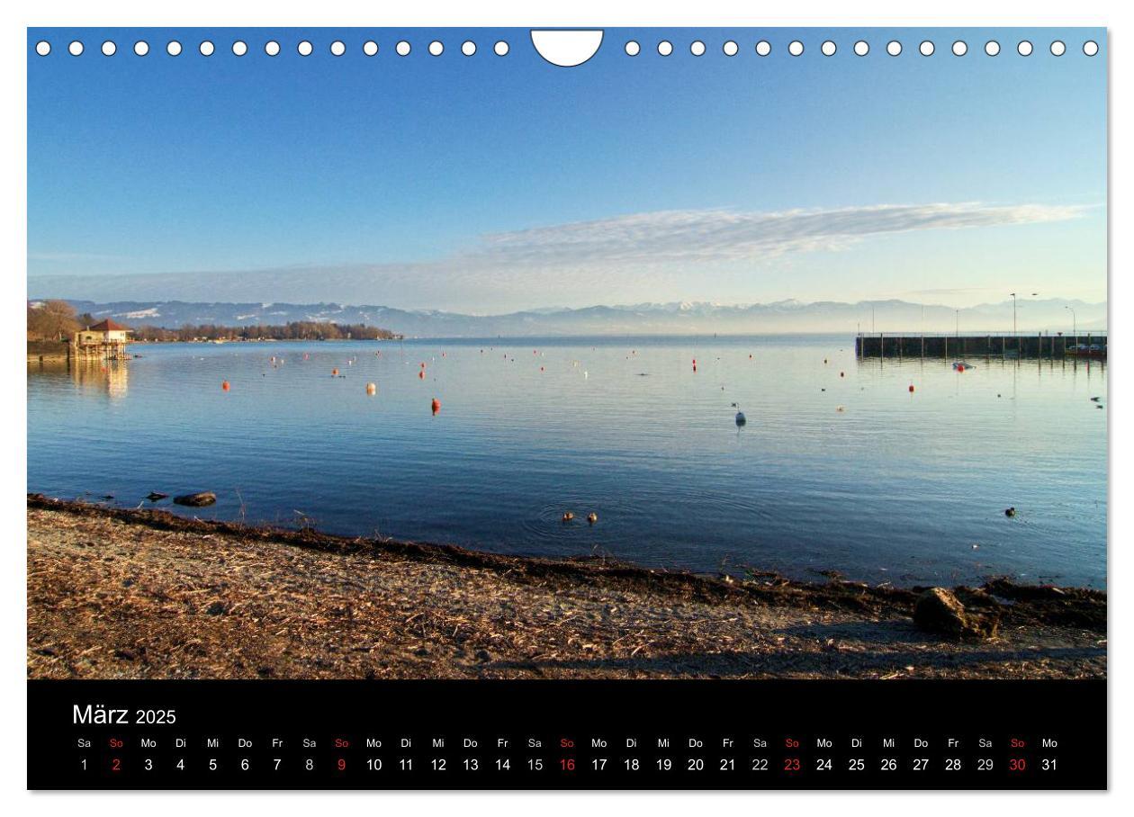 Bild: 9783435792153 | Ein Jahr am BODENSEE (Wandkalender 2025 DIN A4 quer), CALVENDO...