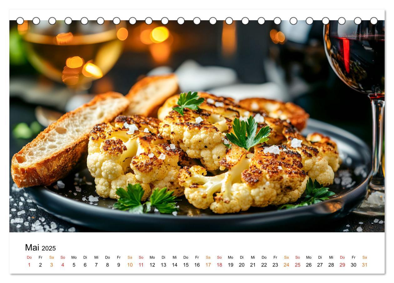 Bild: 9783457231302 | Vegane Leckerbissen (Tischkalender 2025 DIN A5 quer), CALVENDO...