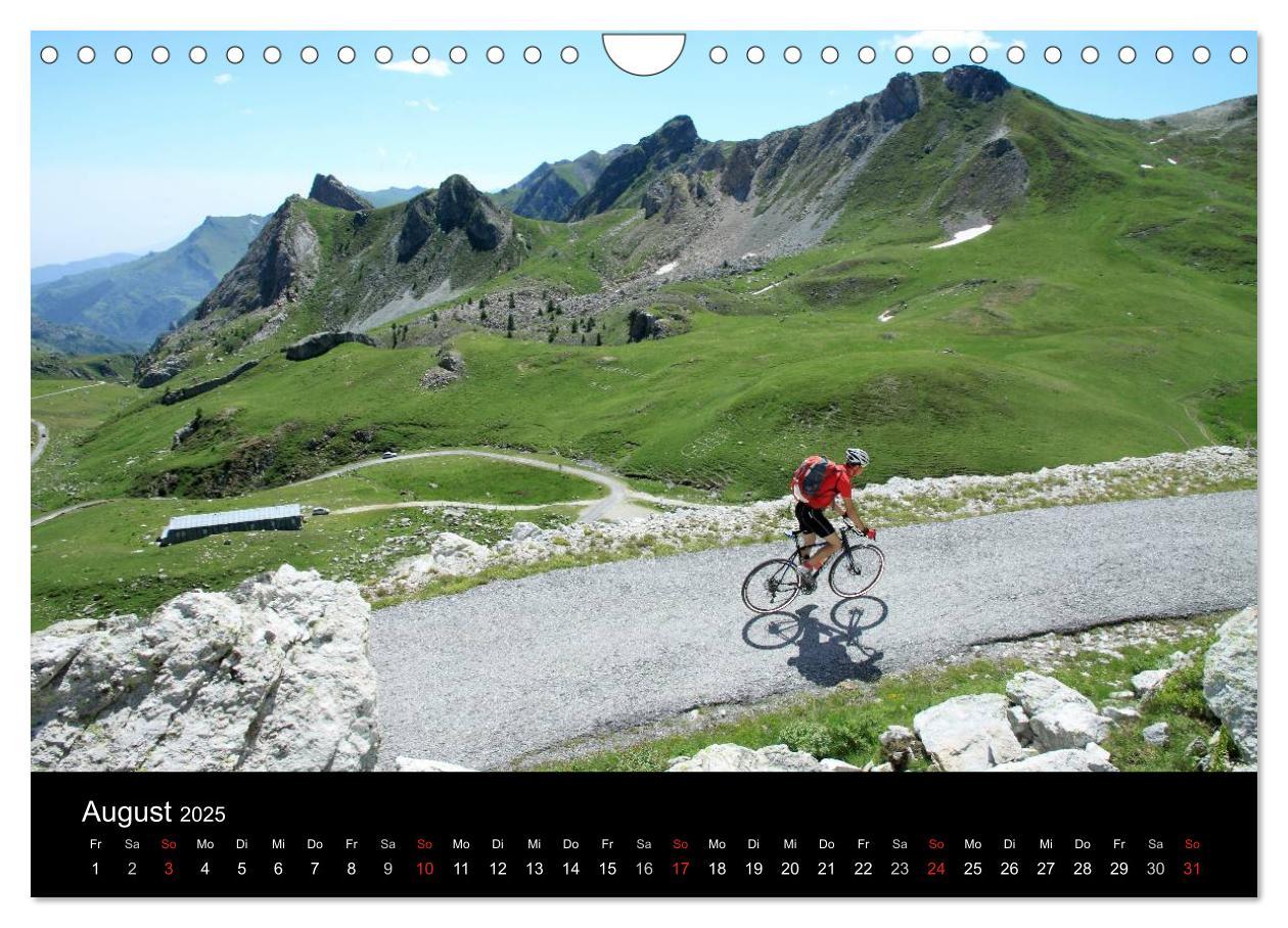 Bild: 9783435808847 | Alpenpässe auf dem Rennrad Vol. 2 (Wandkalender 2025 DIN A4 quer),...