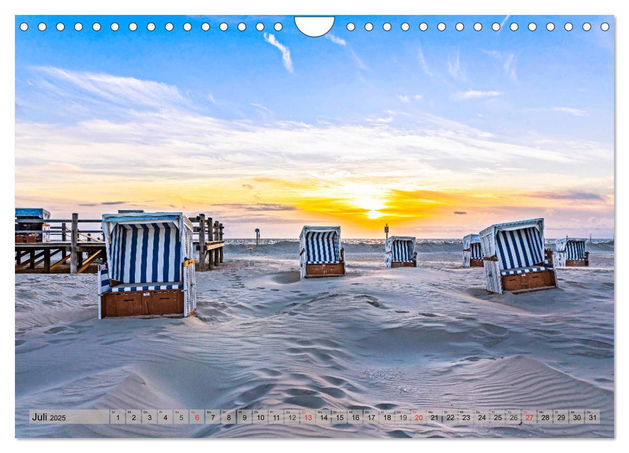 Bild: 9783435225996 | St. Peter Ording - Atemberaubende Momente (Wandkalender 2025 DIN A4...