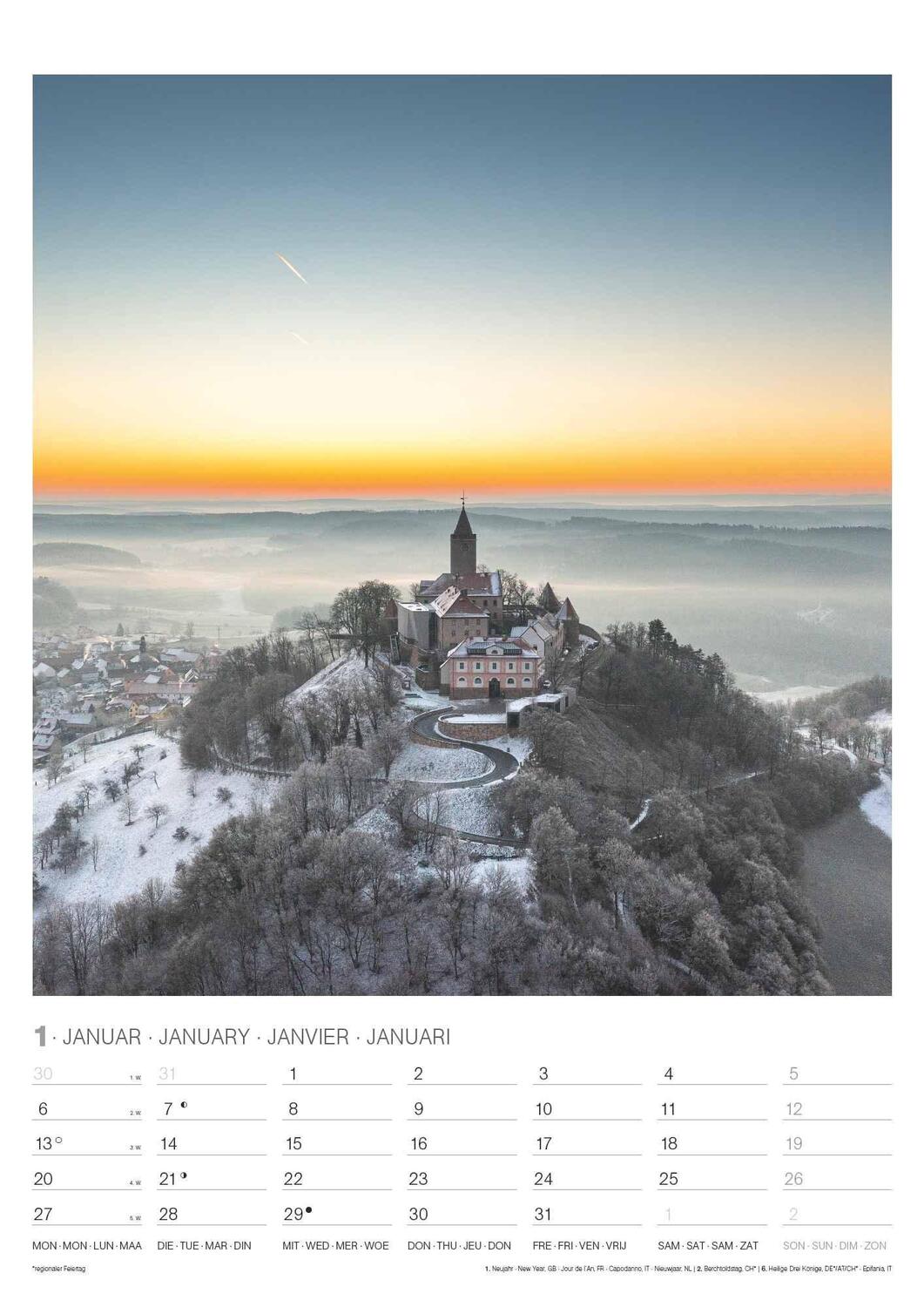 Bild: 4002725994295 | Malerisches Deutschland 2025 - Foto-Kalender - Wand-Kalender - 29,7x42