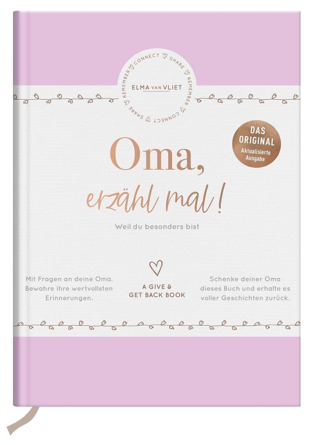 Cover: 9783426655917 | Oma, erzähl mal! Elma van Vliet | Weil du besonders bist | Vliet