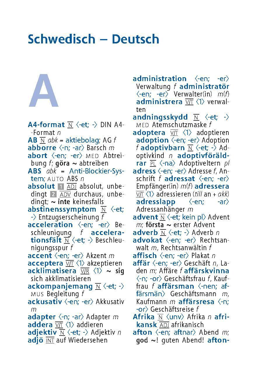 Bild: 9783125144729 | Langenscheidt Universal-Wörterbuch Schwedisch | Buch | 480 S. | 2023