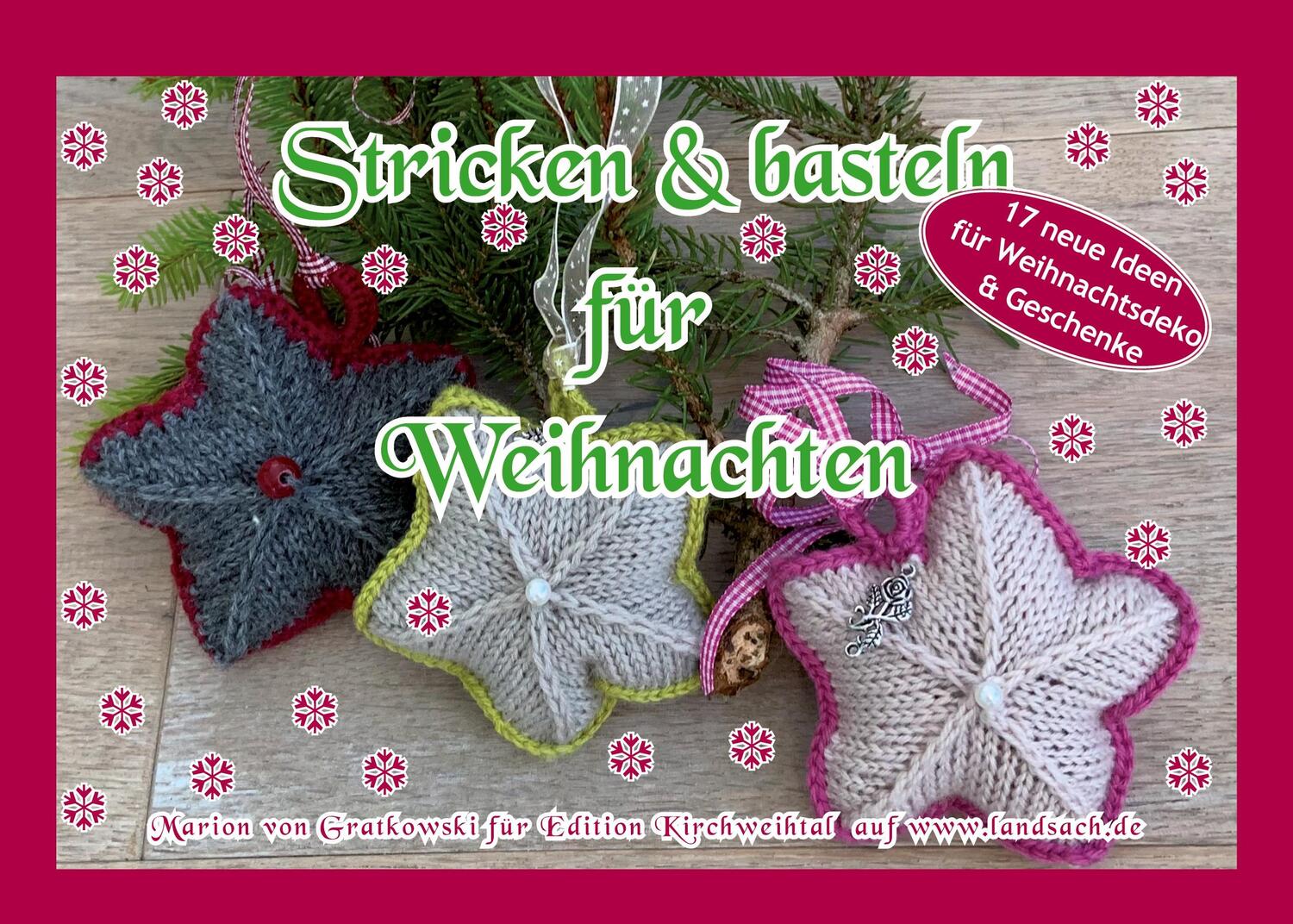 Cover: 9783756832620 | Stricken &amp; Basteln für Weihnachten | Marion Von Gratkowski | Buch