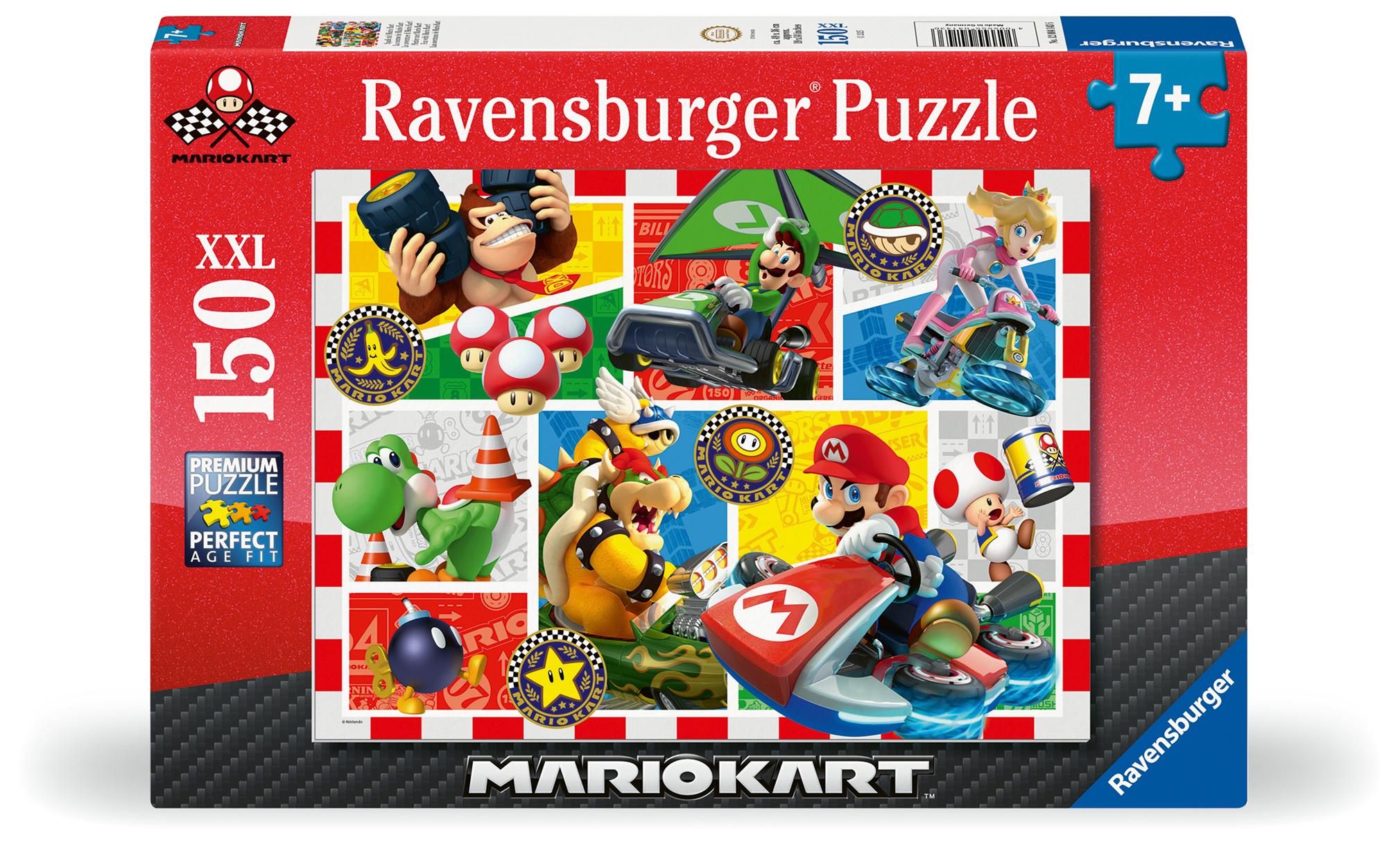 Cover: 4005555041436 | Children's puzzle 150 XXL Teile - Mario Kart - Spaß mit Mario Kart