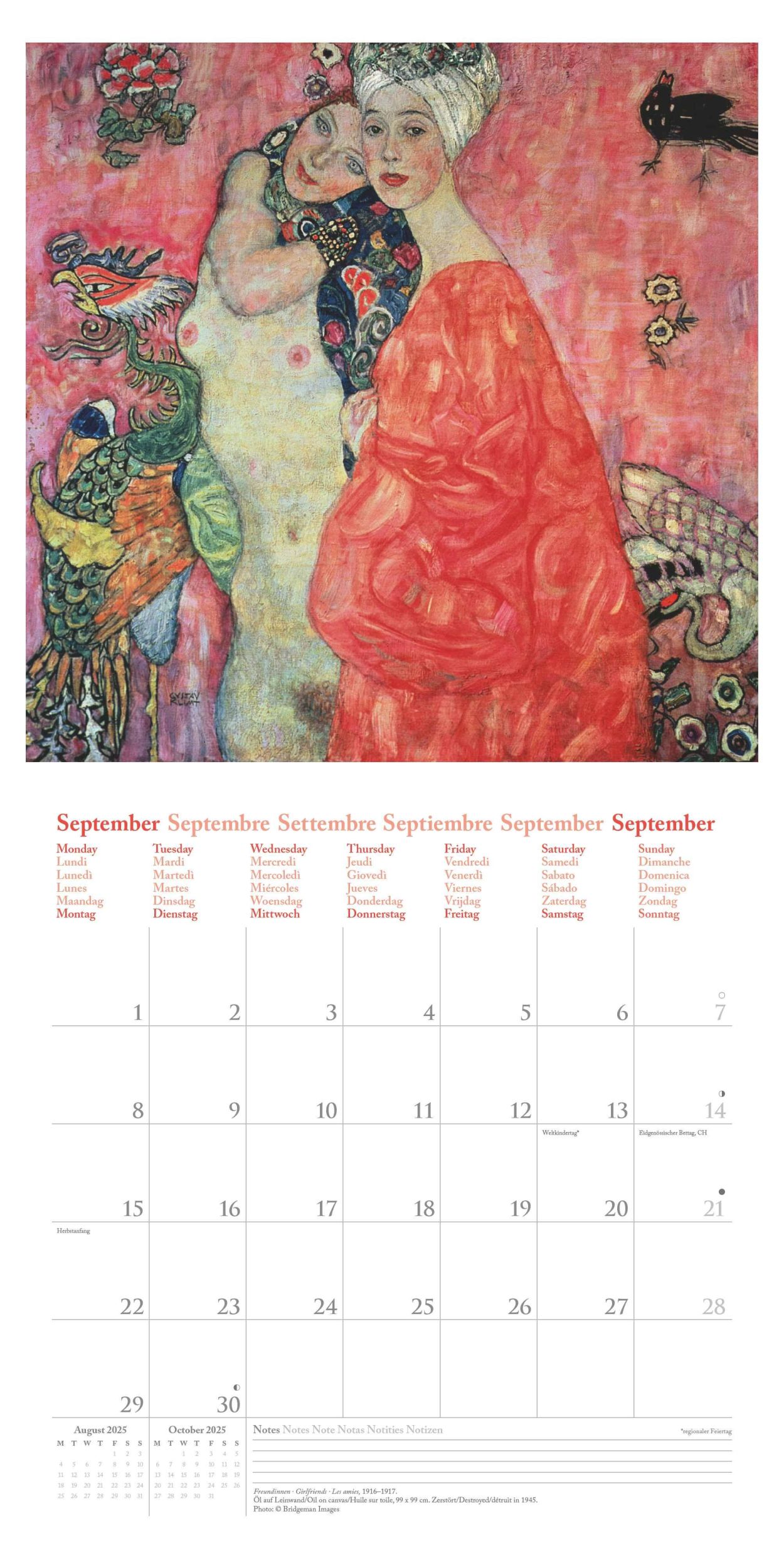 Bild: 4002725994004 | Gustav Klimt 2025 - Wand-Kalender - Broschüren-Kalender - 30x30 -...