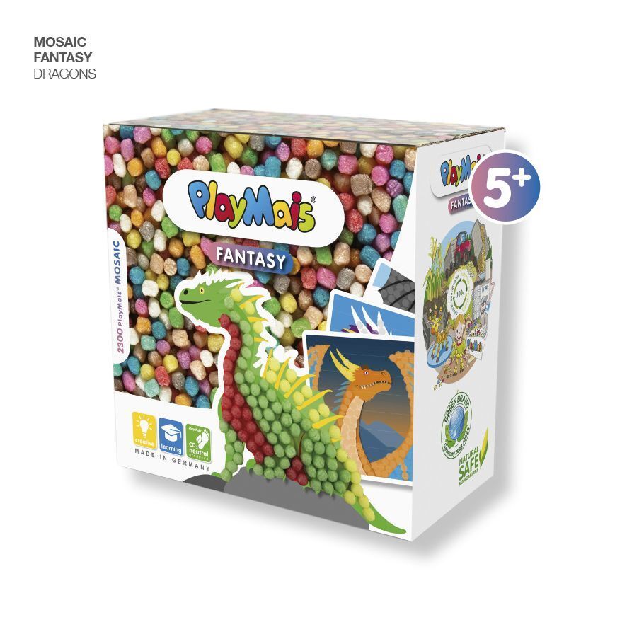 Cover: 4041077011939 | PlayMais® MOSAIC FANTASY DRAGON | Stück | Faltschachtel | 160920.18