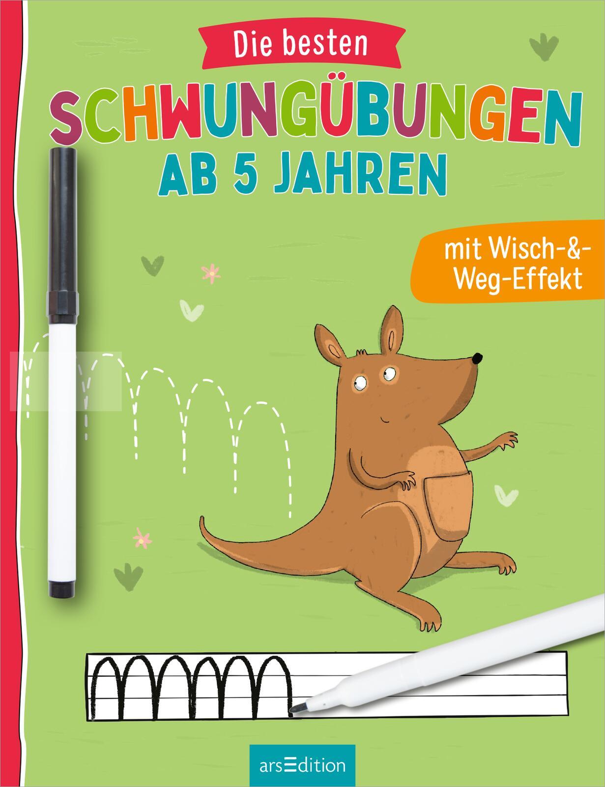 Bild: 9783845851839 | Die besten Schwungübungen ab 5 Jahren | Mit Wisch-&amp;-Weg-Effekt! | Buch