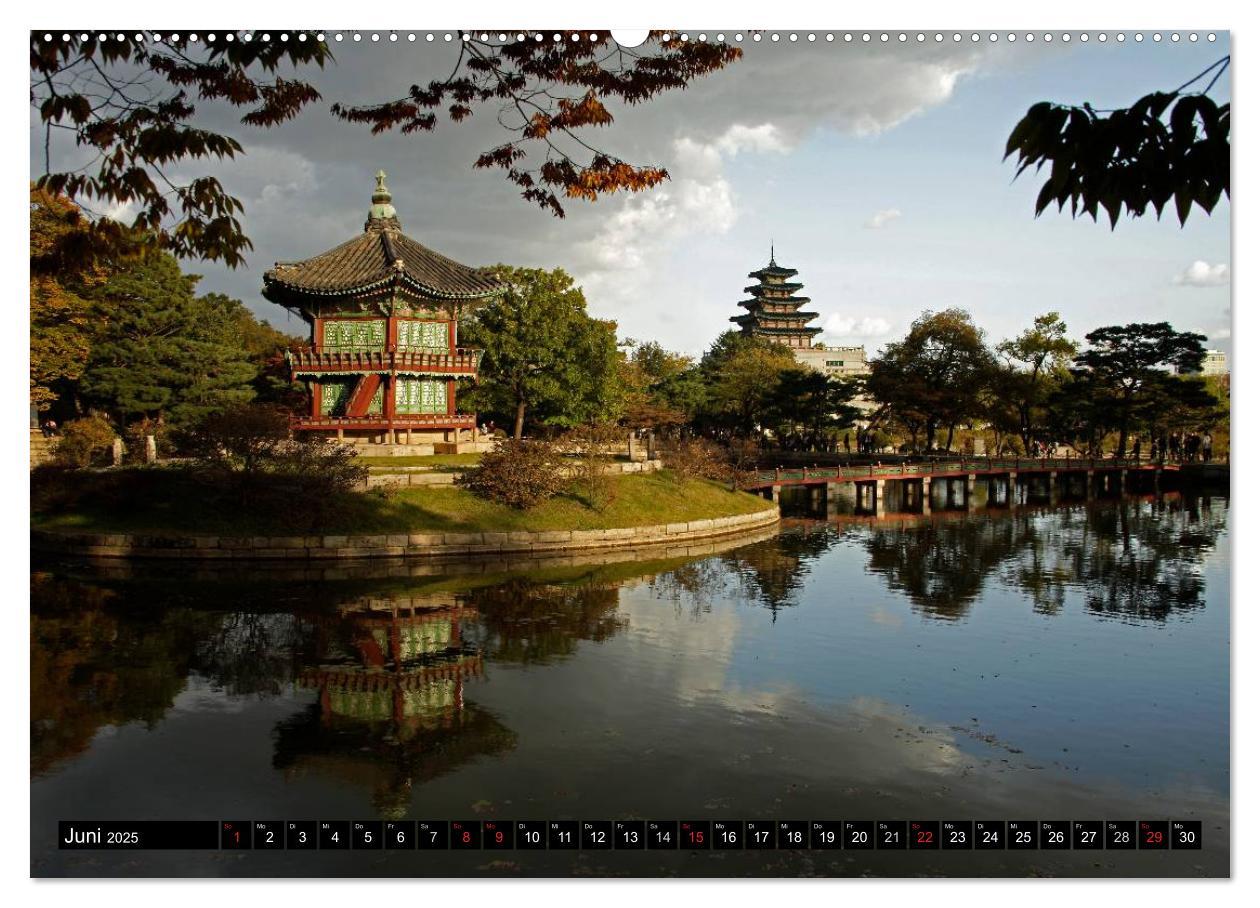 Bild: 9783435741038 | Seoul (Wandkalender 2025 DIN A2 quer), CALVENDO Monatskalender | 2025