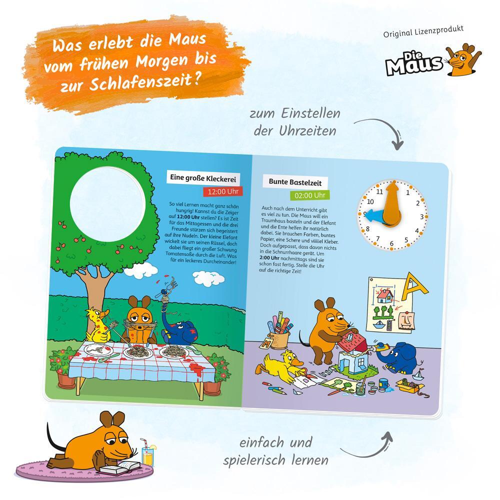 Bild: 9783988023520 | Trötsch Die Maus Uhrenbuch Lern mit! Pappenbuch | KG | Buch | 10 S.