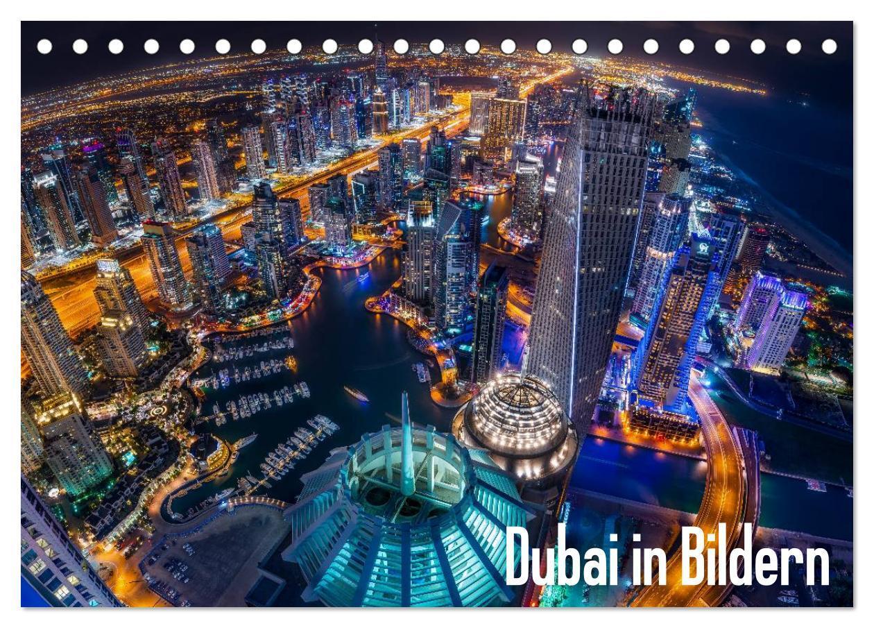 Cover: 9783435559572 | Dubai in Bildern (Tischkalender 2025 DIN A5 quer), CALVENDO...