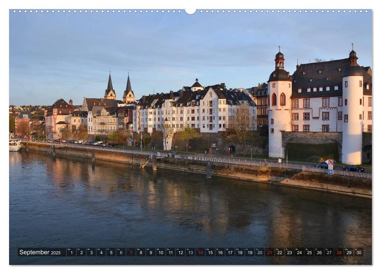 Bild: 9783435609468 | Koblenz Die Stadt am Deutschen Eck (Wandkalender 2025 DIN A2 quer),...