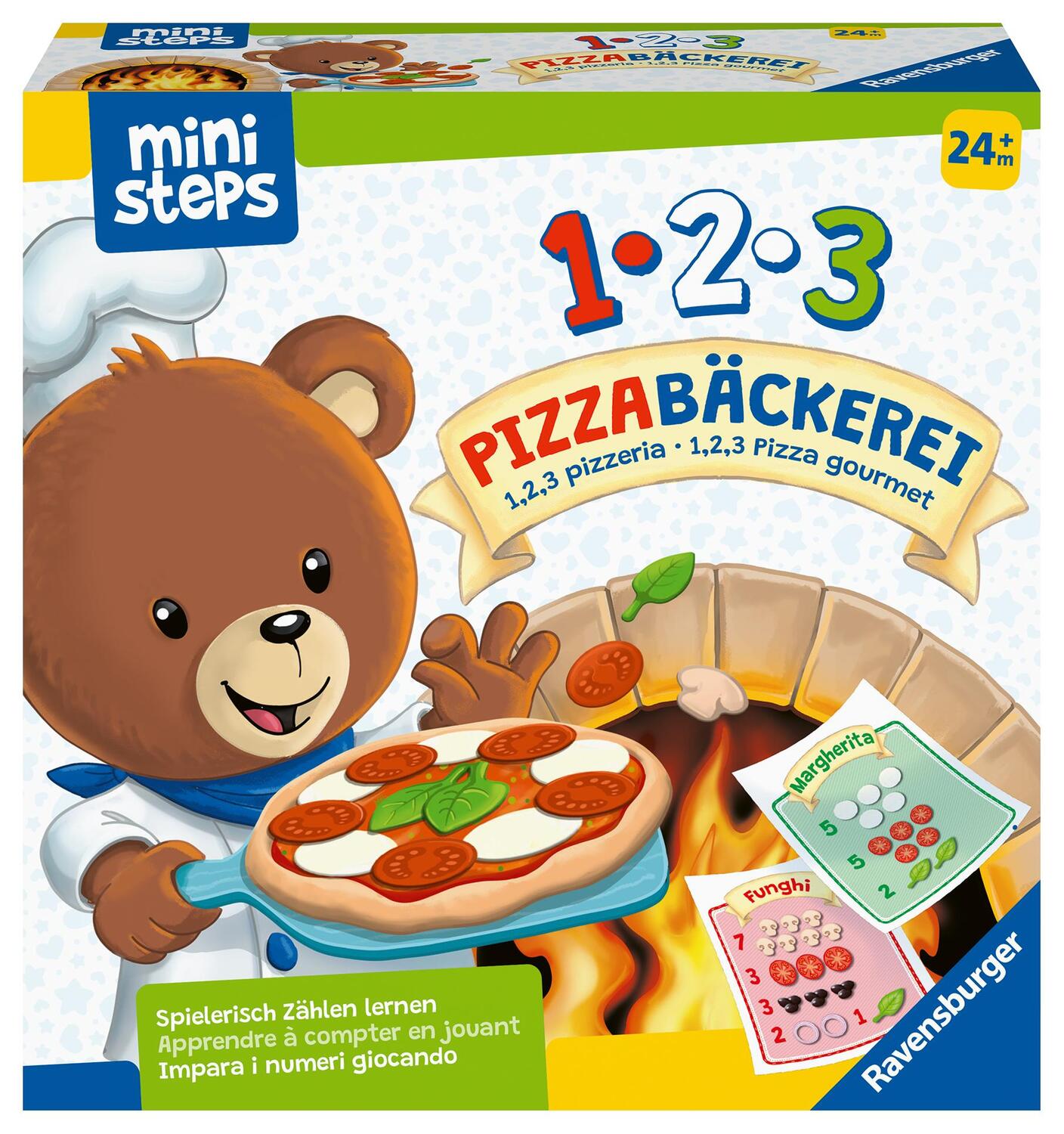 Cover: 4005556045860 | Ravensburger ministeps 4586 1,2,3 Pizzabäckerei - Spielerisch...