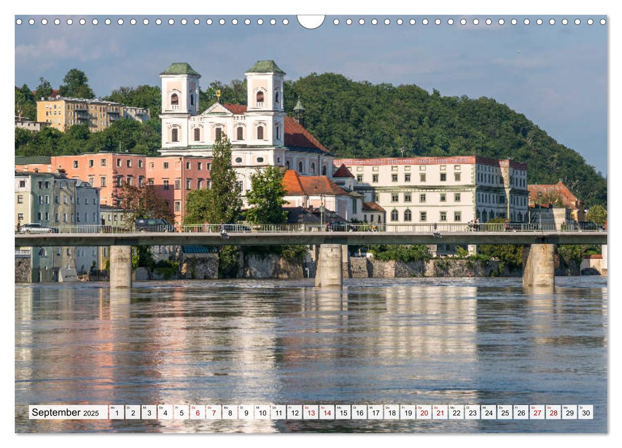 Bild: 9783435220670 | Drei Flüsse Stadt Passau (Wandkalender 2025 DIN A3 quer), CALVENDO...