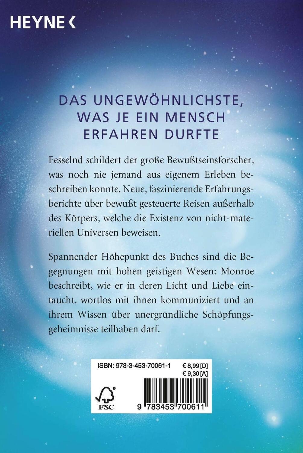 Bild: 9783453700611 | Der zweite Körper | Robert A. Monroe | Taschenbuch | Deutsch | 2007