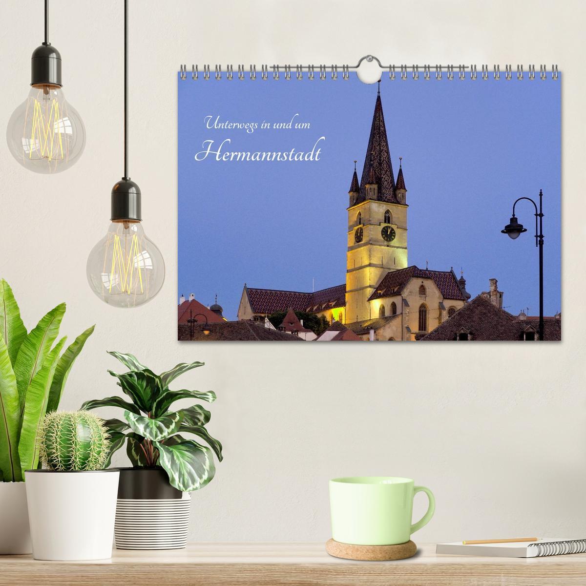 Bild: 9783435727568 | Unterwegs in und um Hermannstadt (Wandkalender 2025 DIN A4 quer),...