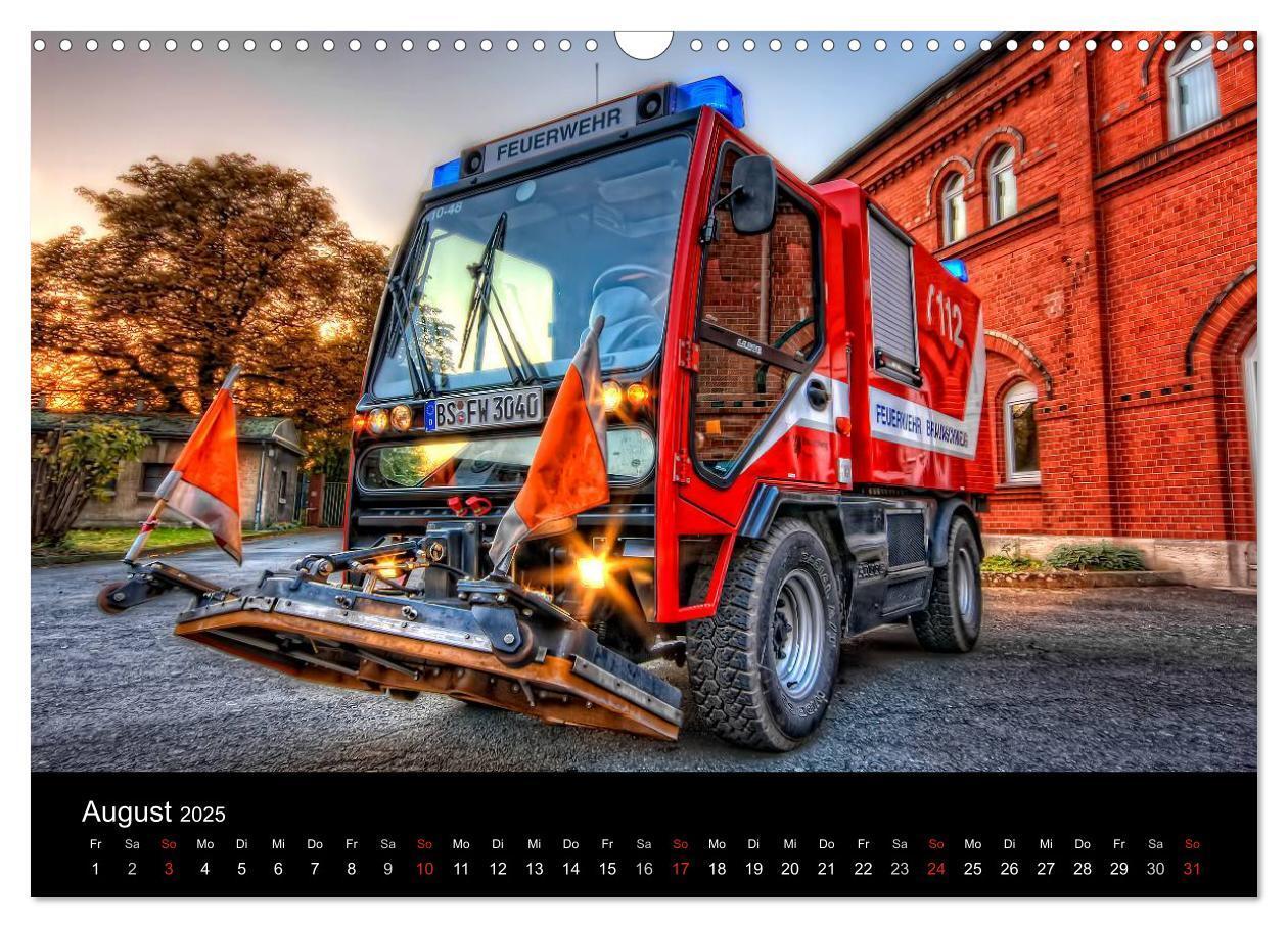 Bild: 9783435816743 | Feuerwehr Braunschweig (Wandkalender 2025 DIN A3 quer), CALVENDO...