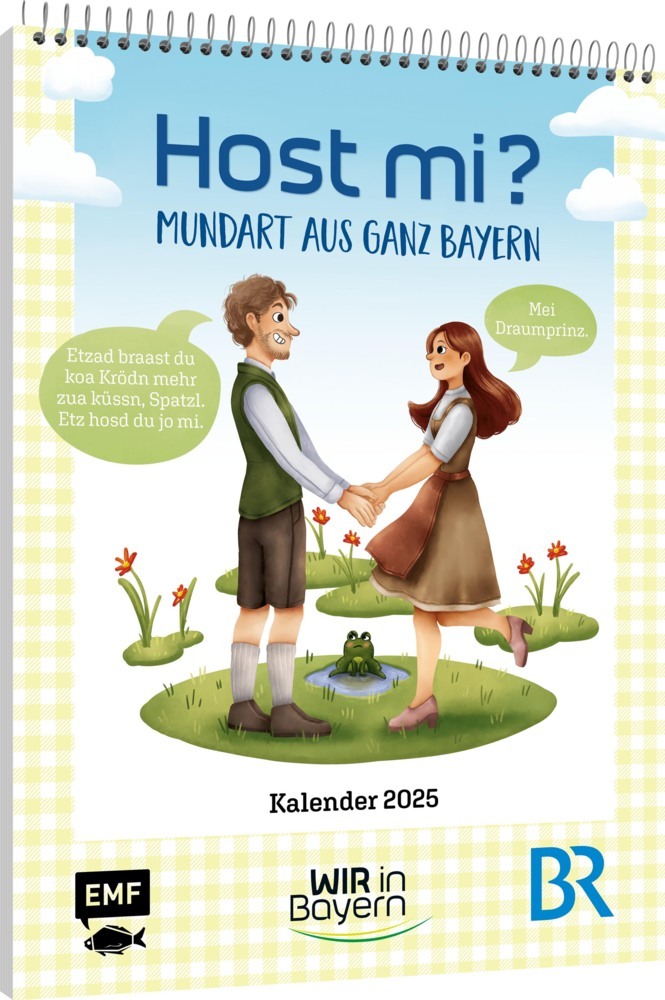 Cover: 9783745921625 | Host Mi? Kalender 2025 - Aus der bekannten BR-Sendung "Wir in Bayern"