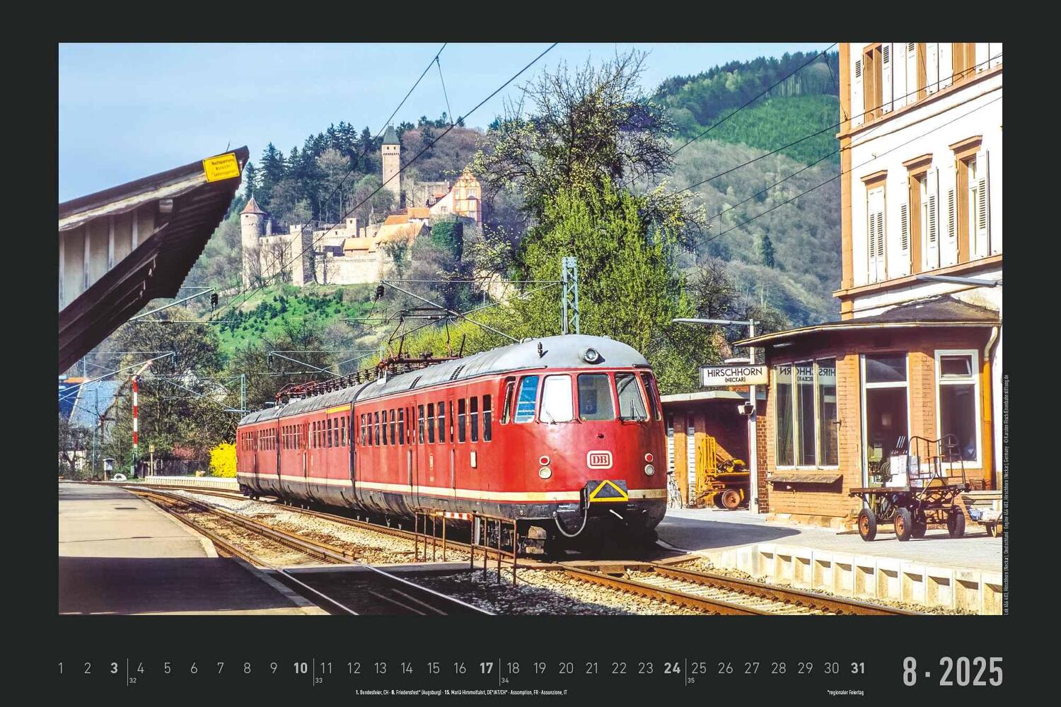 Bild: 4251732342203 | Eisenbahn-Nostalgie 2025 - Bildkalender 49,5x33 cm -...