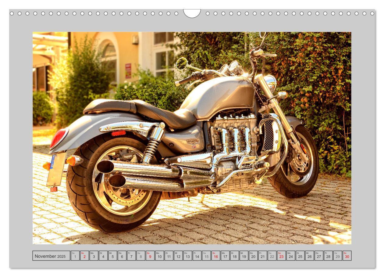 Bild: 9783383949838 | Vintage Bikes. Traumhafte Motorrad-Oldies (Wandkalender 2025 DIN A3...