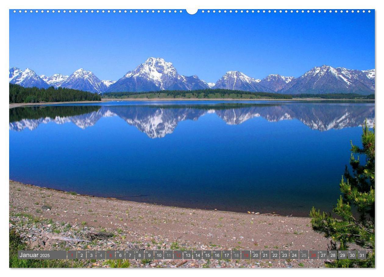 Bild: 9783435735389 | Wyoming ¿ Impressionen (Wandkalender 2025 DIN A2 quer), CALVENDO...