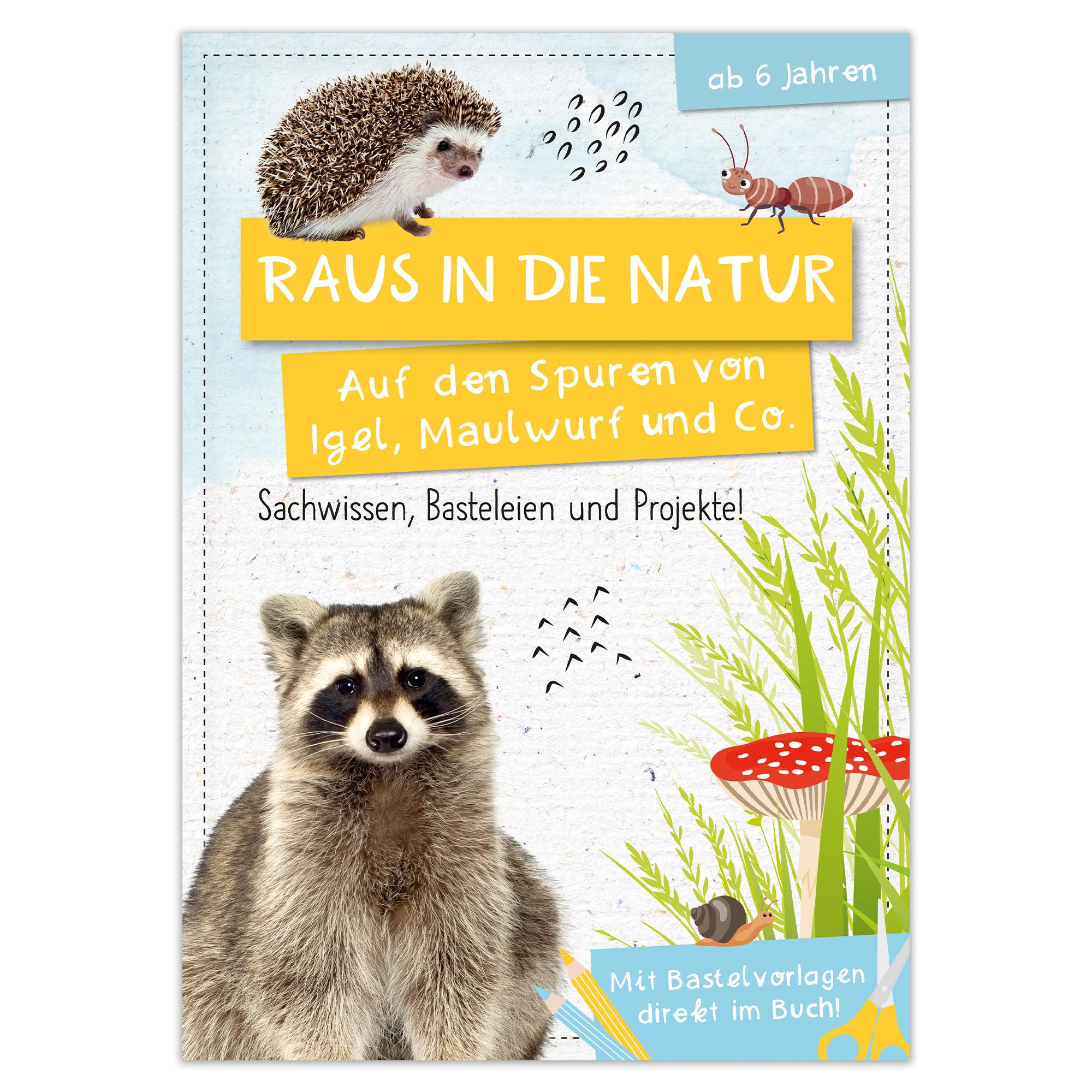 Cover: 9783963474255 | Activity Heft: Raus in die Natur: Auf den Spuren von Igel, Maulwurf...