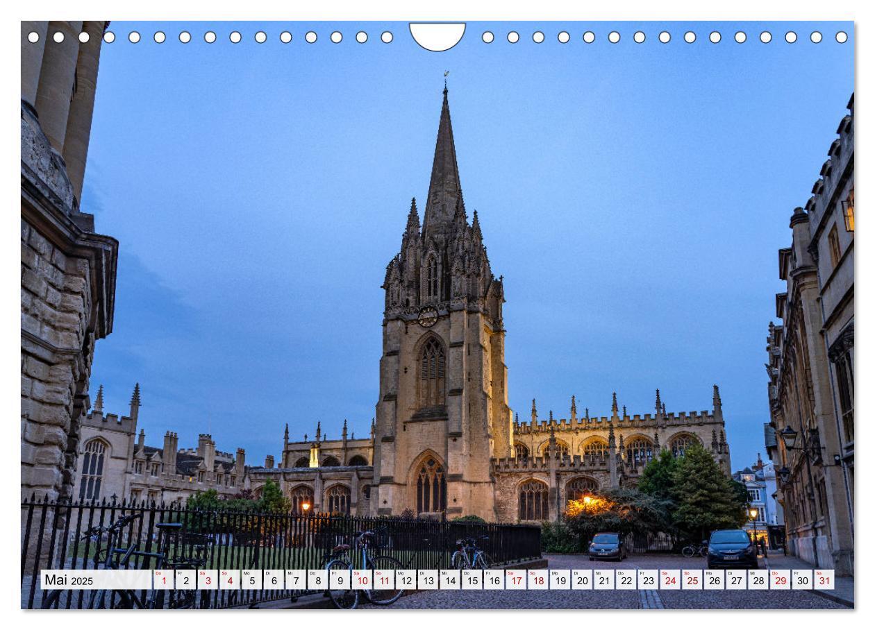 Bild: 9783383848926 | England - Oxford (Wandkalender 2025 DIN A4 quer), CALVENDO...