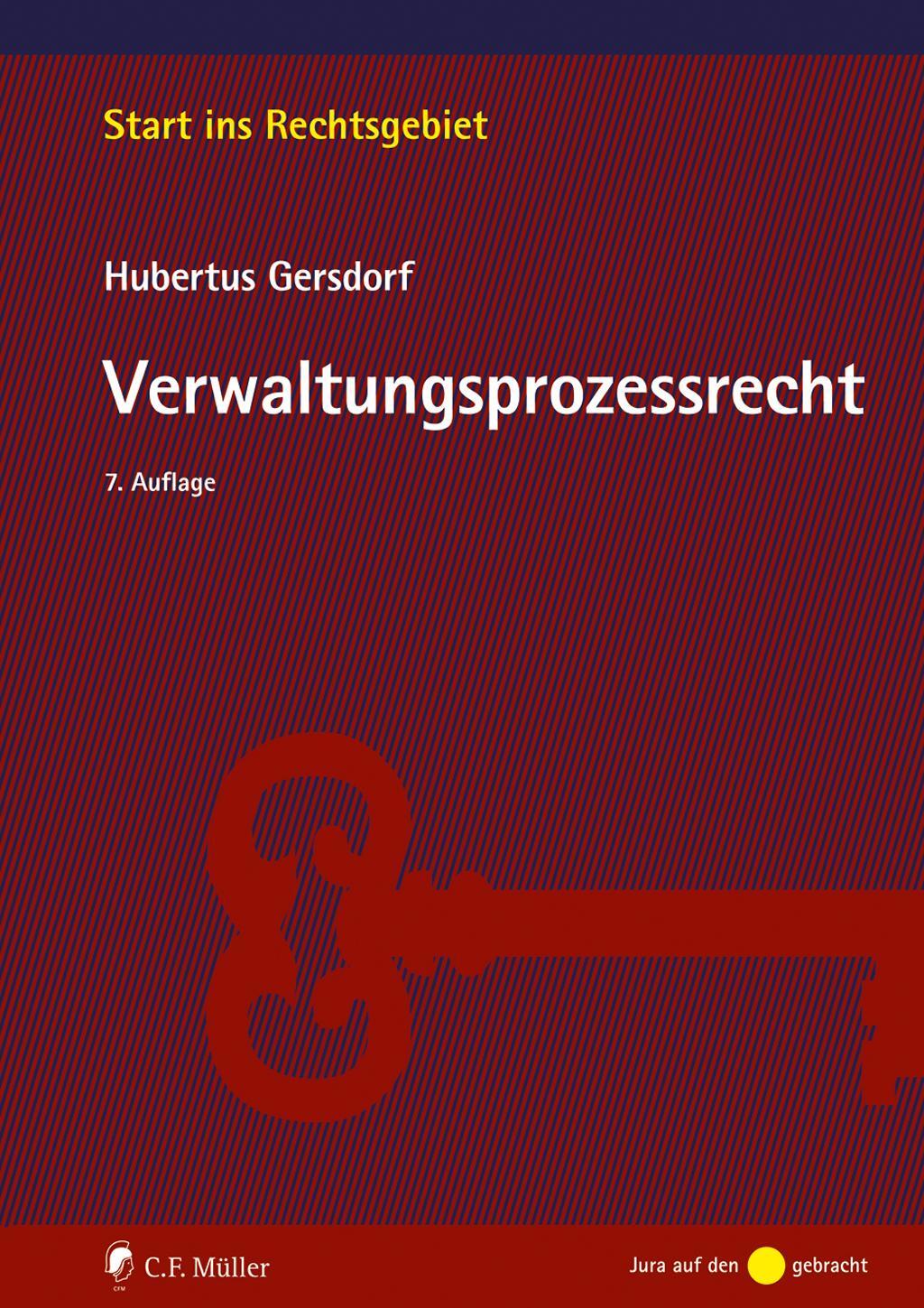 Cover: 9783811489387 | Verwaltungsprozessrecht | Hubertus Gersdorf | Taschenbuch | 210 S.