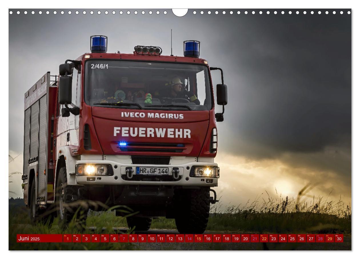 Bild: 9783383998218 | Feuerwehrautos (Wandkalender 2025 DIN A3 quer), CALVENDO...