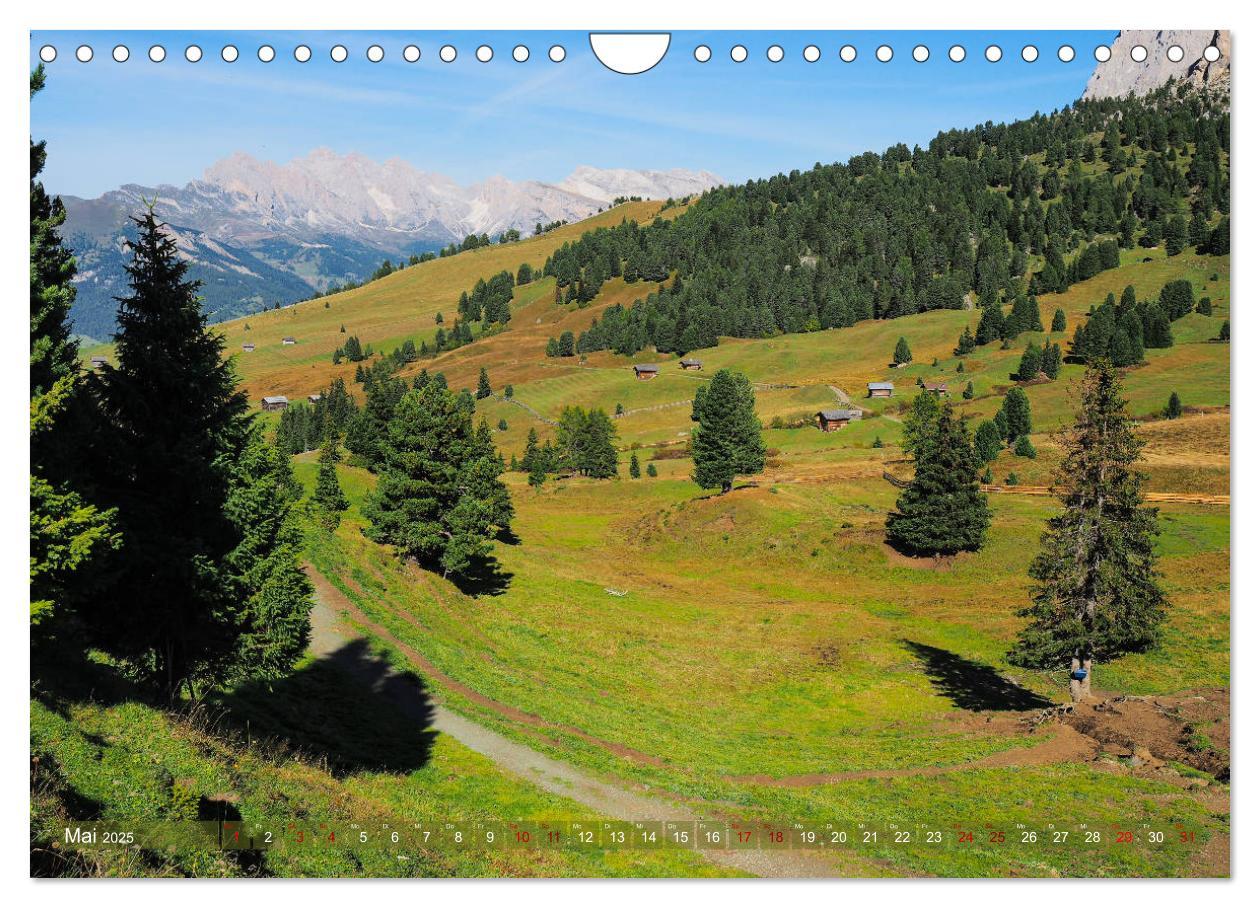 Bild: 9783435127368 | Sehnsucht Seiser Alm (Wandkalender 2025 DIN A4 quer), CALVENDO...