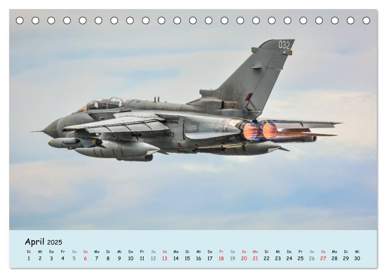 Bild: 9783435575602 | Luftüberlegenheit - Kampfjets in Aktion (Tischkalender 2025 DIN A5...