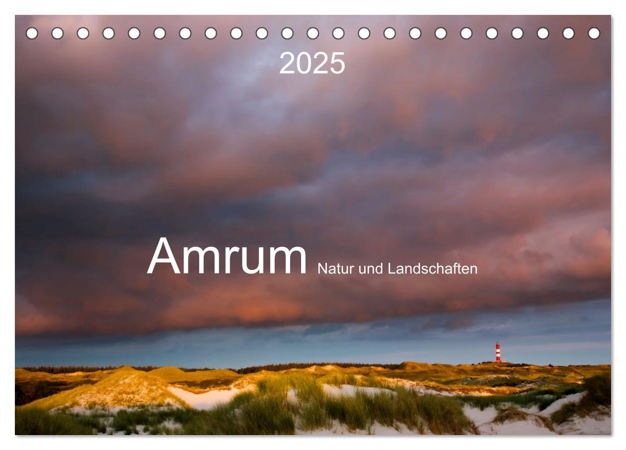 Cover: 9783435618019 | Amrum. Natur und Landschaften (Tischkalender 2025 DIN A5 quer),...