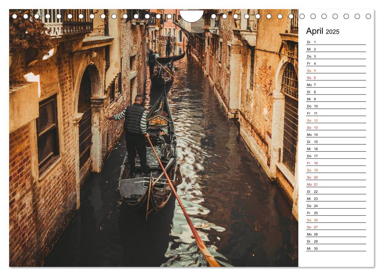 Bild: 9783435536290 | Traumstadt Venedig (Wandkalender 2025 DIN A4 quer), CALVENDO...