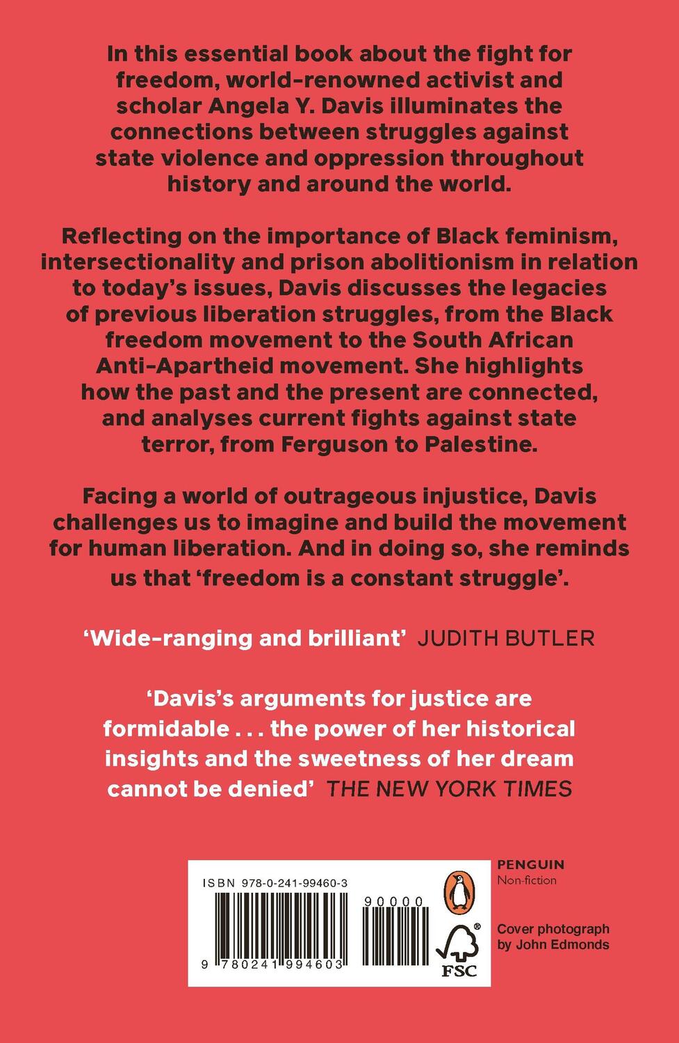 Rückseite: 9780241994603 | Freedom Is A Constant Struggle | Angela Y. Davis | Taschenbuch | XVI