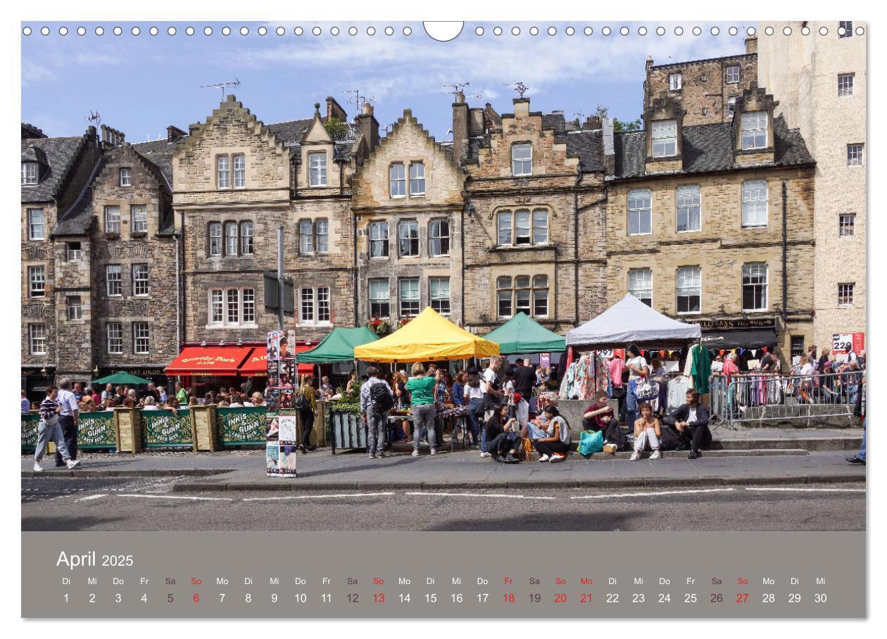 Bild: 9783435204489 | Edinburgh - Lebendige Metropole (Wandkalender 2025 DIN A3 quer),...