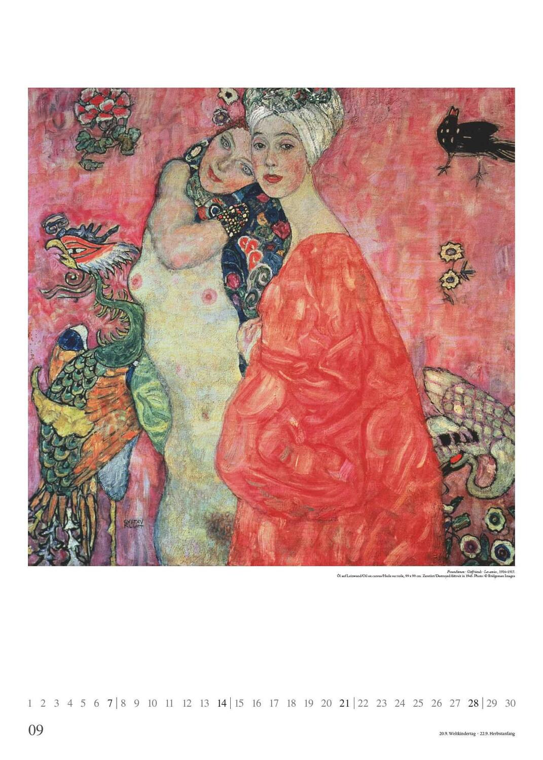 Bild: 4250809653327 | Gustav Klimt 2025 - Kunst-Kalender - Poster-Kalender - 50x70 | 28 S.