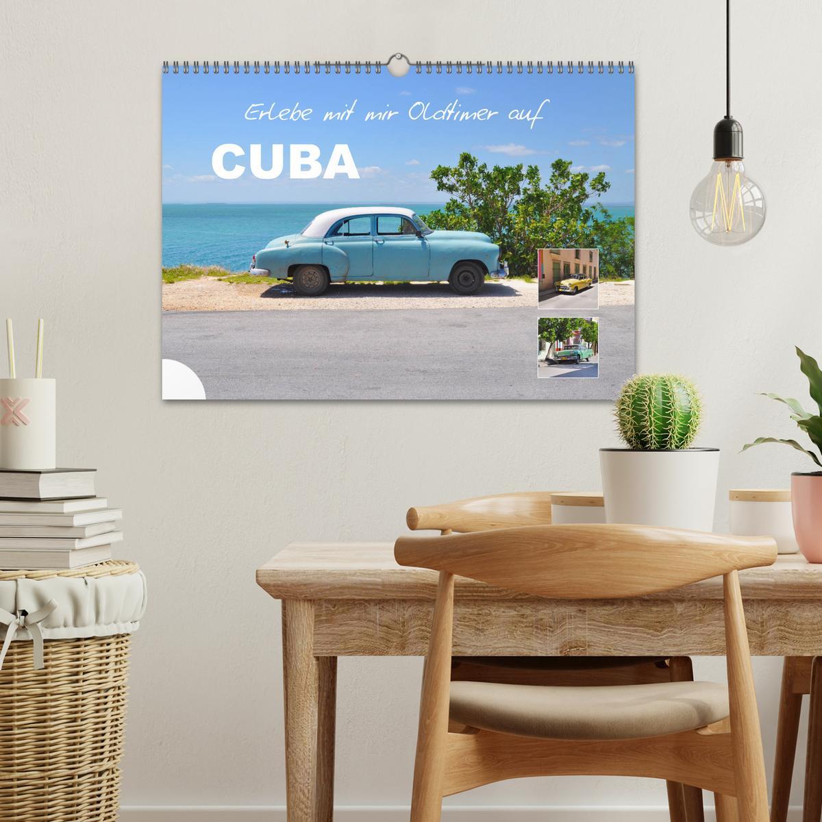 Bild: 9783435116027 | Erlebe mit mir Oldtimer auf Cuba (Wandkalender 2025 DIN A3 quer),...