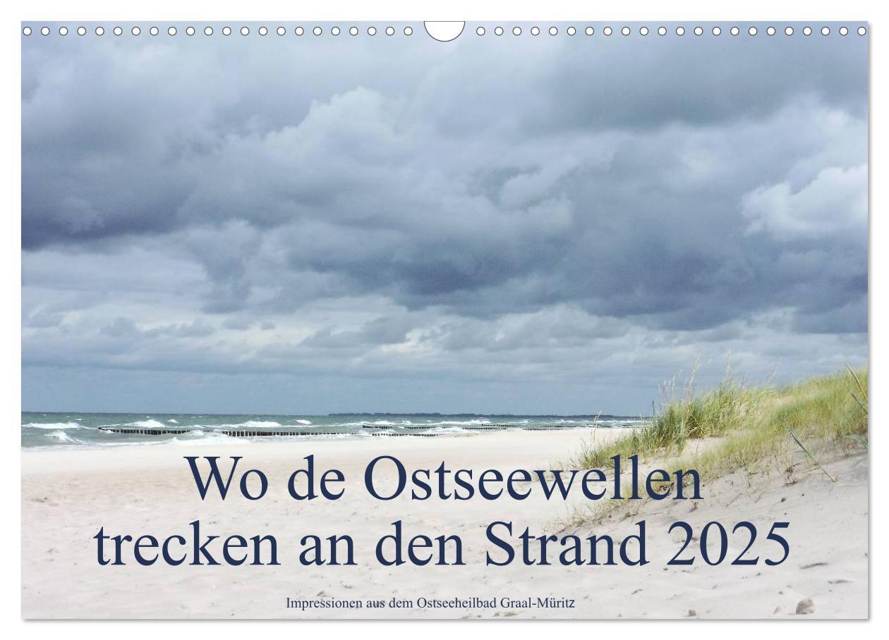 Cover: 9783435682850 | Wo de Ostseewellen trecken an den Strand 2025 (Wandkalender 2025...