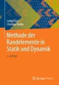 Cover: 9783834825360 | Methode der Randelemente in Statik und Dynamik | Fiedler (u. a.) | xii