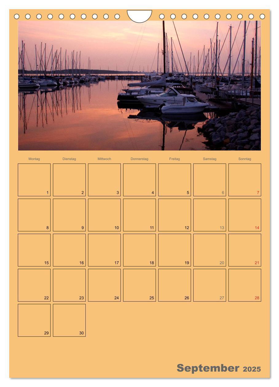 Bild: 9783457069837 | Rund um die Kieler Förde / Planer (Wandkalender 2025 DIN A4 hoch),...