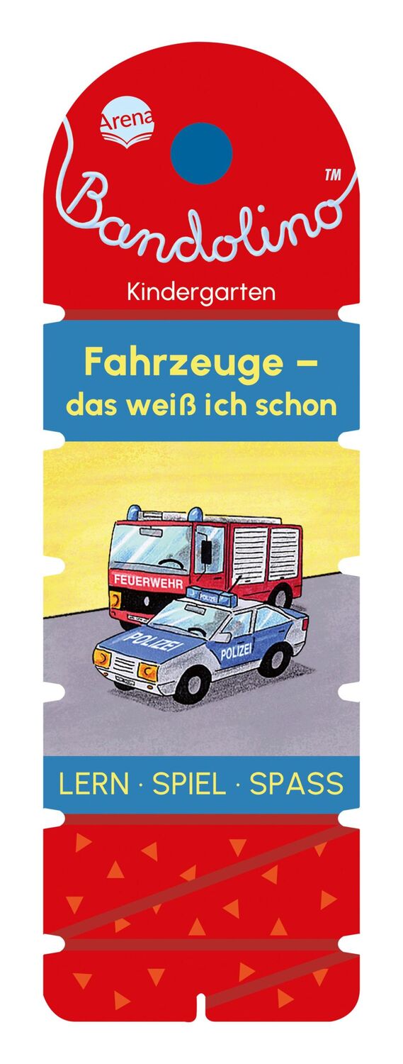 Cover: 9783401721286 | Bandolino. Fahrzeuge - Das weiß ich schon | Friederike Barnhusen