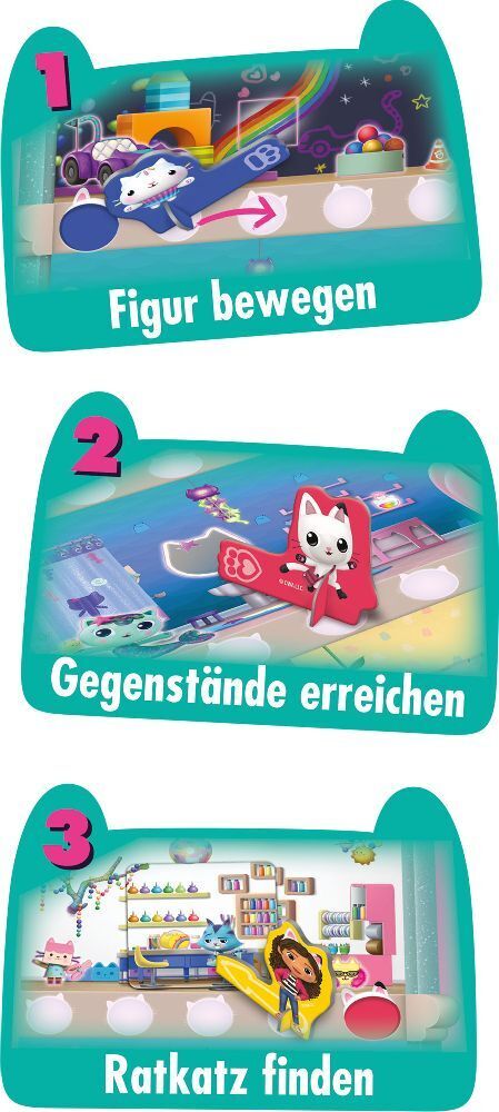 Bild: 4001504406554 | Gabby's Dollhouse, Eine miau-tastische Schnitzeljagd | Spiel | 40655