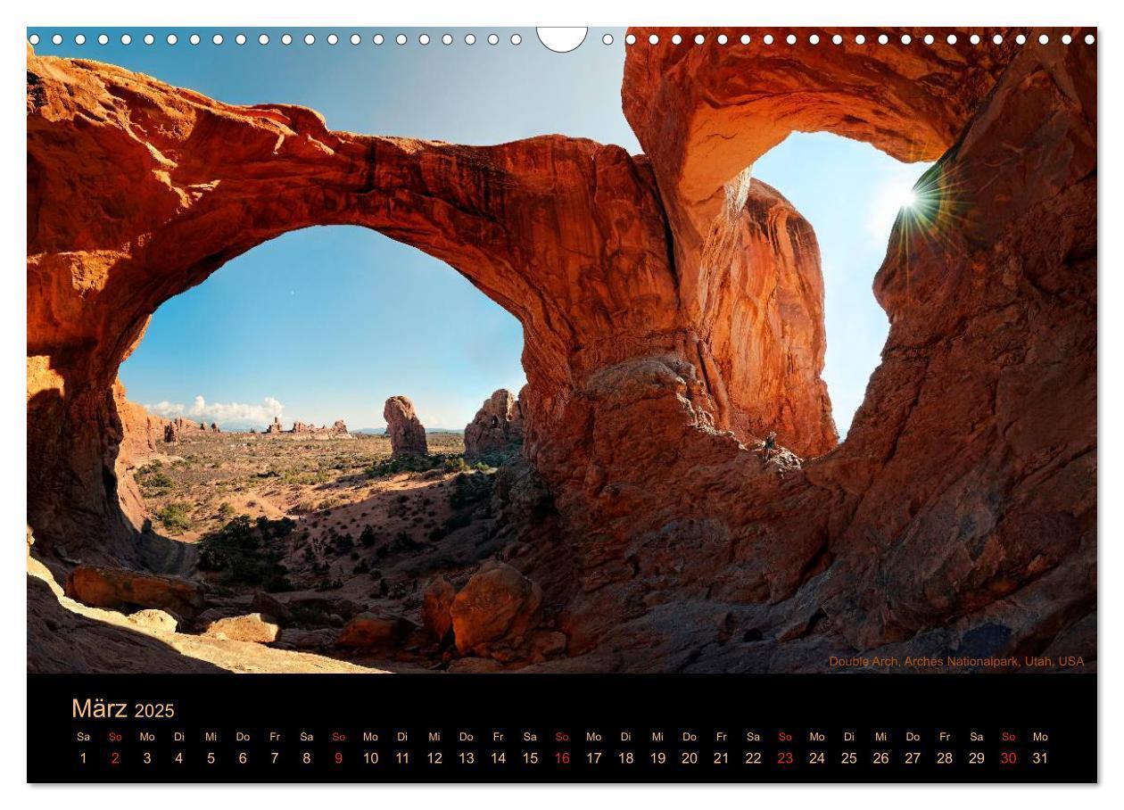 Bild: 9783435715527 | USA Der Südwesten - Einzigartige Monumente (Wandkalender 2025 DIN...