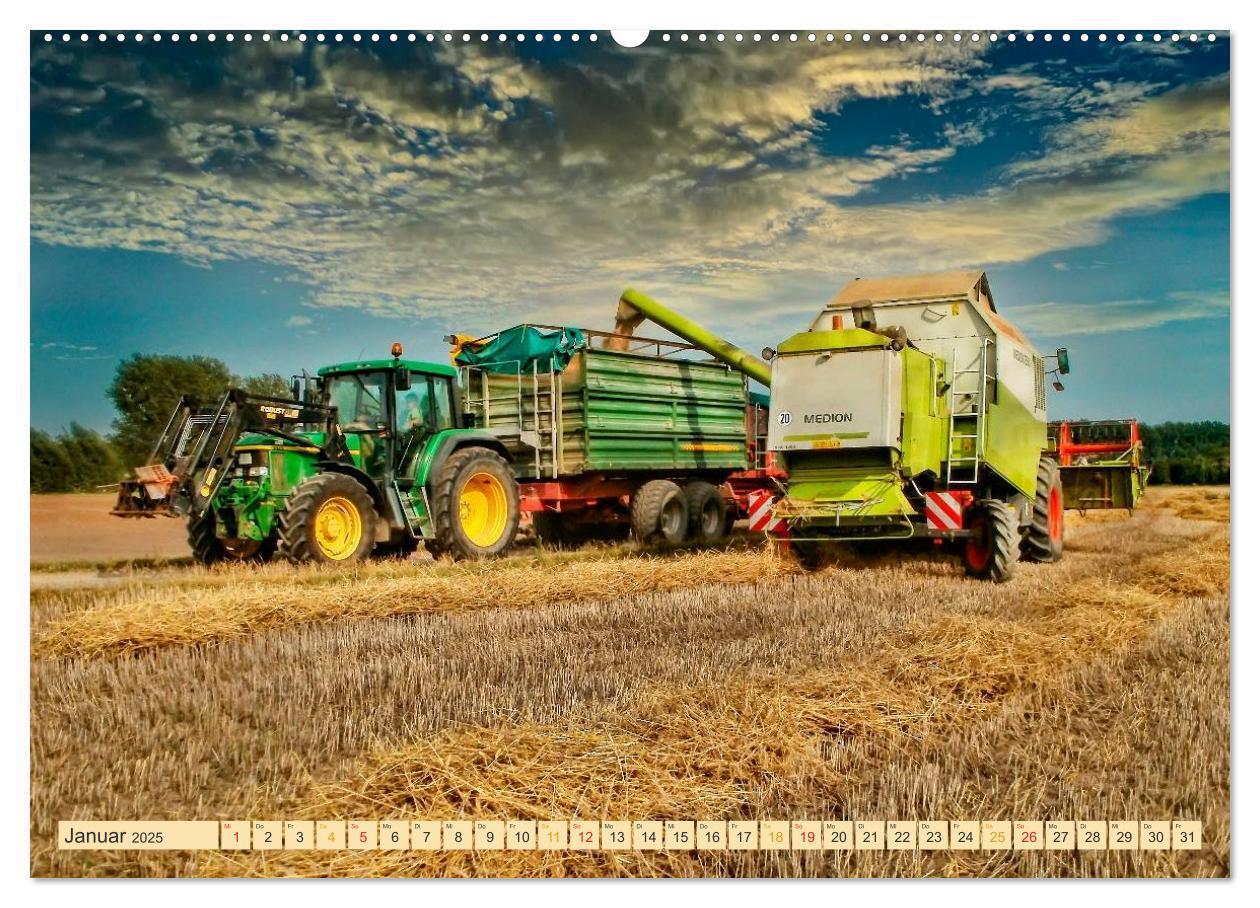 Bild: 9783435484300 | Landwirtschaft - die Zukunft ist digital (Wandkalender 2025 DIN A2...