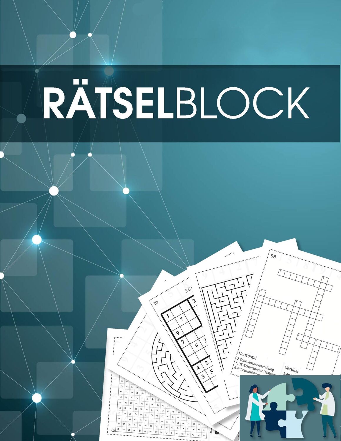 Cover: 9783748119562 | Rätselbuch und Rätselblock für Erwachsene und Senioren - Sudoku,...