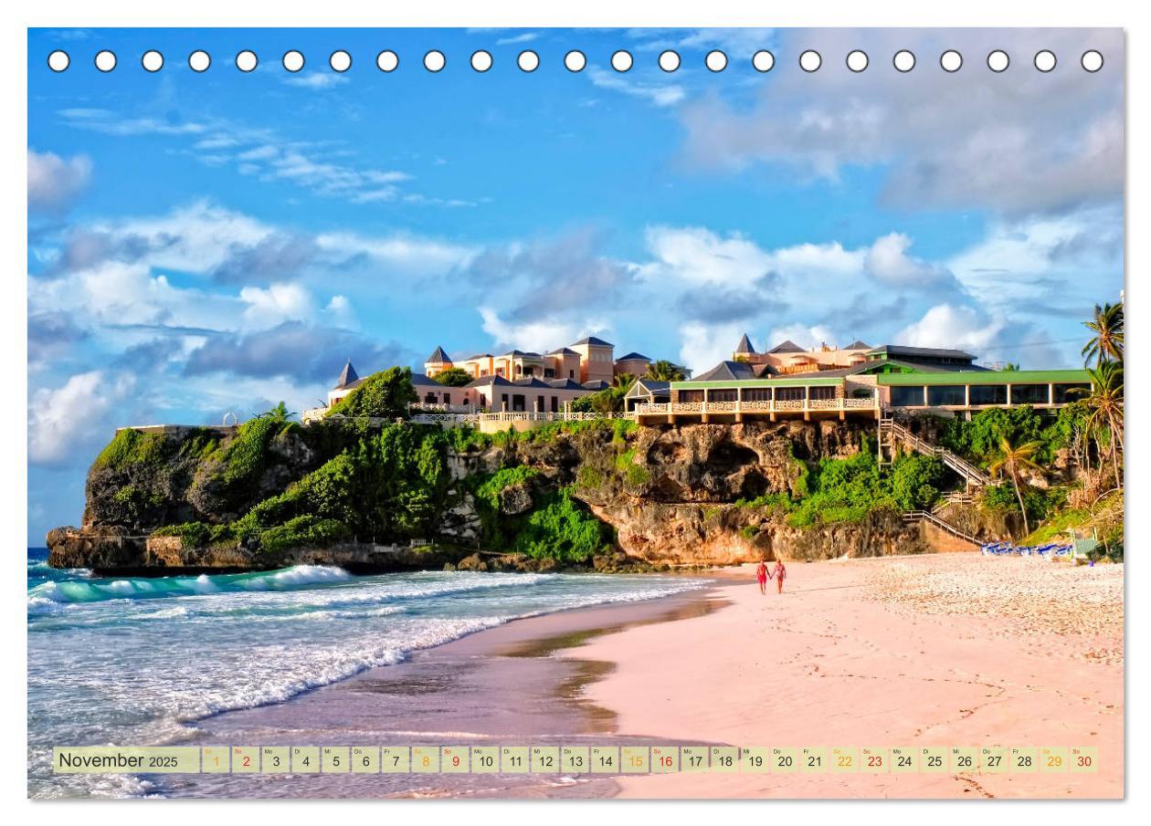 Bild: 9783435450657 | Die kleinen Antillen - Barbados (Tischkalender 2025 DIN A5 quer),...