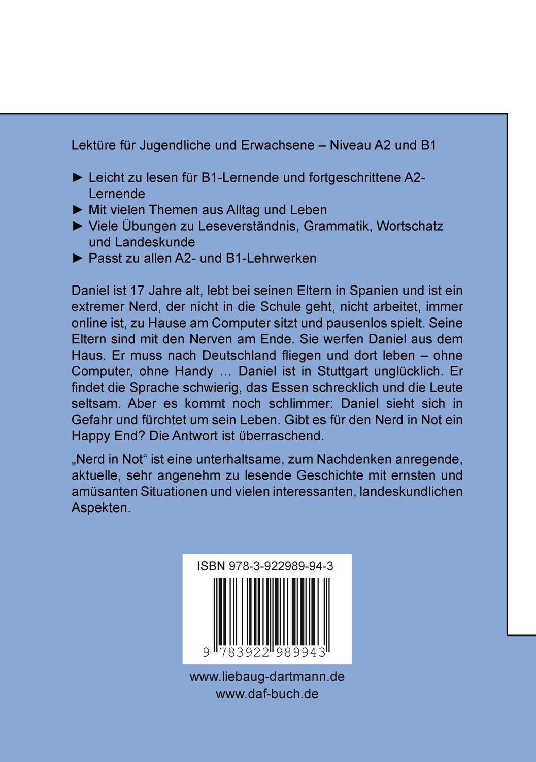 Rückseite: 9783922989943 | Nerd in Not | Claudia Peter | Broschüre | 48 S. | Deutsch | 2017