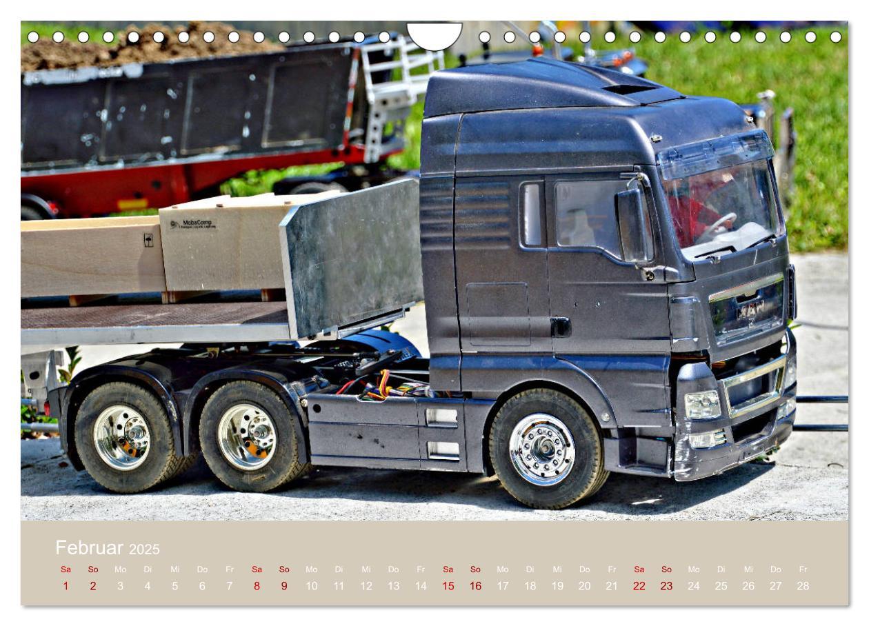 Bild: 9783435359080 | LKW Modelle beim Dampfmodellbautreffen in Bisingen (Wandkalender...