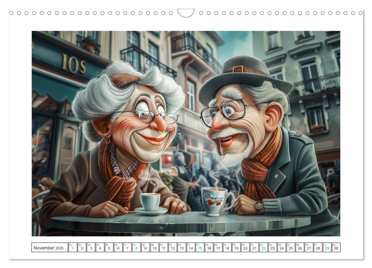 Bild: 9783457185674 | Alt, aber nicht leise (Wandkalender 2025 DIN A3 quer), CALVENDO...